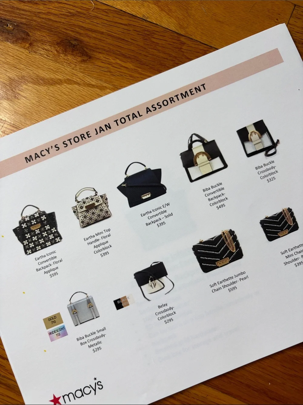 Zac Posen handbags @ Macys look book